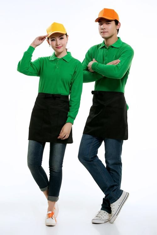 餐饮酒店工作制服夏装服务员短袖t恤西餐厅咖啡厅韩式烧烤店工服